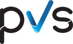 White PVS Logo